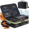 KOFAIR Fireproof Document Bag 16 x 11 x 5 inch with Lock Reflective Strip Fireproof Document Lock Box with Shoulder Strap MultiLayer Important Document Safe Storage Fire Safe File Organizer