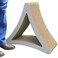 PetFusion 3Sided Vertical Scratch Play Perch Cat Scratching Post 24 x 105 x 211 Multiple Angle Cat Scratching Pad 6 Usable Sides 100 Recyclable Cardboard Lounge