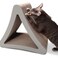 PetFusion 3Sided Vertical Scratch Play Perch Cat Scratching Post 18 x 105 x 159 Multiple Angle Cat Scratching Pad 6 Usable Sides 100 Recyclable Cardboard Lounge