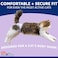 Hartz Comfitables Cat DiapersMedium 16 Count Comfortable Secure Fit Easy to Put On