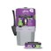 Litter Genie Standard Pail Silver Cat Litter Box Waste Disposal System for Odor Control Includes 1 Square Refill Bag