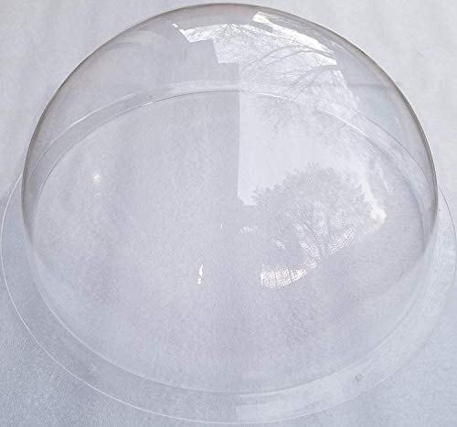 supremetech Supremetech Acrylic Dome Plastic Hemisphere Clear 34 FLANGE