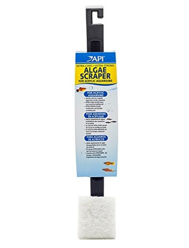API ALGAE SCRAPER For Acrylic Aquariums 1Count Container