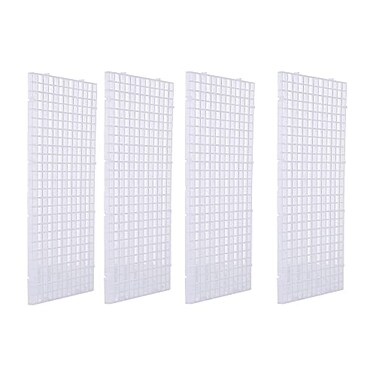 ALEGI Aquarium Fish Tank Bottom Isolation Grid Divider Tray Egg 4 Pcs S 4pcs