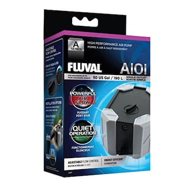 Fluval A101 Aquarium Air Pump 20WBlack