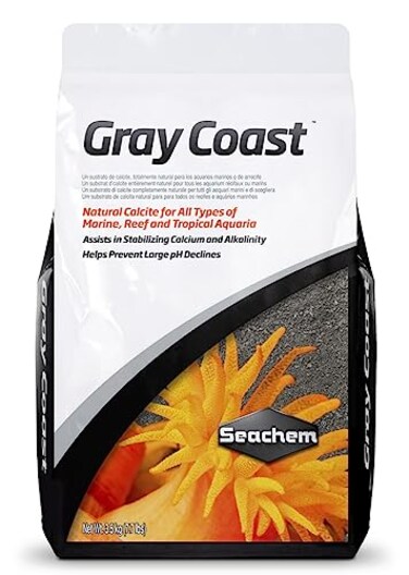 Seachem Gray Coast Calcite Substrate 77 lb