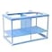 XMHF Aquarium Fish Breeder Box Isolation Box Net Breeder Hatchery Incubator Separation Net White Blue