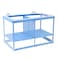 XMHF Aquarium Fish Breeder Box Isolation Box Net Breeder Hatchery Incubator Separation Net White Blue