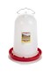 Little Giant Plastic Poultry Drinker Heavy Duty Plastic Gravity Fed Water Container Jar Chicken Waterer with Handle 3 Gallon
