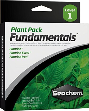 Seachem Plant Pack Fundementals Box of 3 different 100ml Items