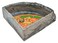 Zoo Med KB40 Reptile Rock Corner Water Dish Large