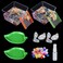 NestBasics 7 Pack Hermit Crab Pool Hermit Crab Water Bowl Dish Hermit Crab Food Bowl Dish Hermit Crab Accessories Starter Kits