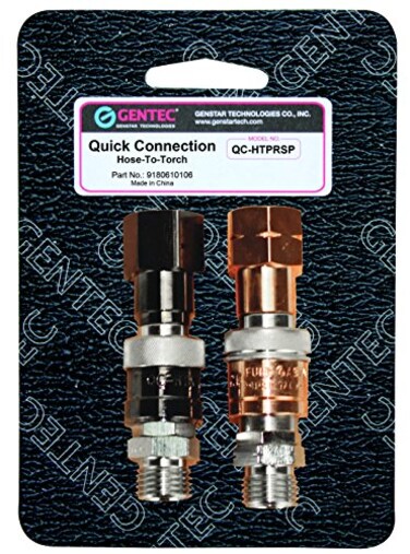 GENTEC Gw 33QcHtprsp HosetoTorch Quick Connector Set Pop Pack