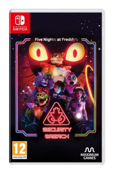 Maximum Games Five Nights at Freddys Security Breach Nintendo Switch