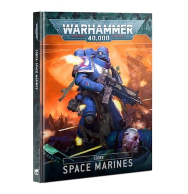Games Workshop Warhammer 40000 CODEX Space Marines 10th Edition 2023 Black