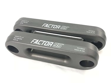 Factor 55 Aluminium Fairlead UTVATV Hawe 6 Bolt Mount Spacing