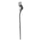 Greenfield KS3 285mm Kickstand Silver with 25mm Hex Bolt Washer