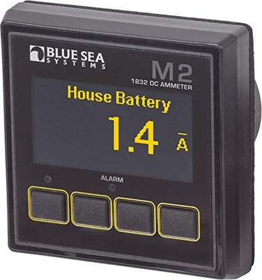 Blue Sea Systems 1832 M2 OLED DC Amperage Meter