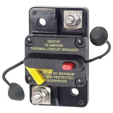 Blue Sea Systems 7185 285Series Thermal Circuit Breaker Surface Mount 48V DC 70A