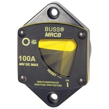 Blue Sea Systems 7044 187Series Circuit Breaker Panel Mount 100A