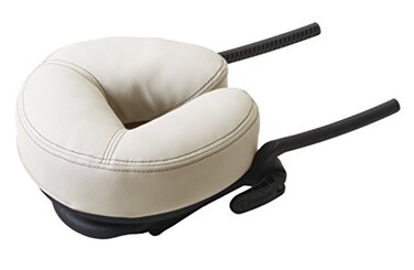 EarthLite Massage Table Face Cradle FlexRest SelfAdjusting Flexible Platform with Strata Memory Foam Face Pillow Vanilla Crme