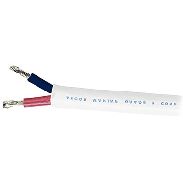 Ancor 120905 Duplex Cable 82 AWG 2 x 8mm2 Flat 50ft