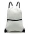HOLYLUCK Drawstring Backpack Bag Sport Gym Sackpack white