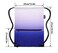HOLYLUCK Drawstring Backpack Bag Sport Gym Sackpack gradient purple