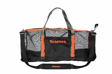 Simms Challenger Mesh Duffel 60L Black 60L
