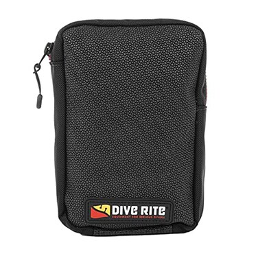 Dive Rite DC Bellows Pocket Vertical Zipper Closure Black One Size