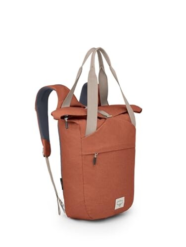 Osprey Arcane Zip Top Tote Backpack Porcelain Orange Heather
