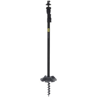 Hawk Camera Stakeout System Versatile Stable Adjustable 22 51 Height 360Degree Rotating Easy Mount Hunting Trail Camera Holder with Standard 1420 Thread 6 Auger
