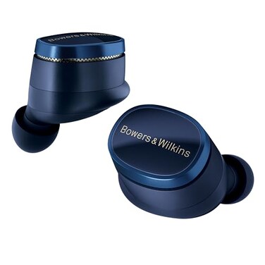 BowersWilkins Bowers Wilkins Pi8 Wireless Bluetooth Earbuds Midnight Blue inEar Bluetooth Earphones with Qualcomm aptX Lossless Active Noise Cancelling Earbuds 3 Builtin Mics 15Min Quick Charging