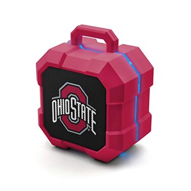 SOAR NCAA Shockbox LED Wireless Bluetooth Speaker Ohio State Buckeyes