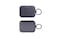 LG XBOOM Go P2 Double Pack Portable Wireless Bluetooth Speaker with Microphone Black