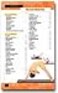 STOTT PILATES Wall Chart Advanced Matwork