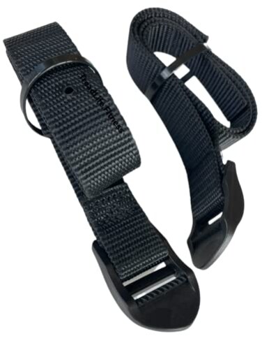 TreadLife Fitness Rowing Machine Replacement Foot Straps for Concept 2 Rower Compatible with Concept 2 Rowing Machine Models D E 2 Pack