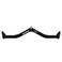 BLUSLM LAT Pull Down Bar for Cable Machine LAT Pulldown Attachments Tbar Vbar Cable Attachment for Gym Back Tricep Strength Training Handle