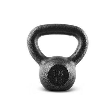 CAP Barbell Black Cast Iron Kettlebell 10 Pounds