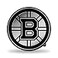 Rico Industries NHL Boston Bruins Chrome Finished Auto Emblem 3D Sticker Silver