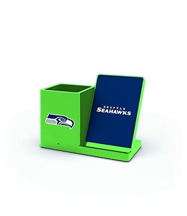 SOAR NFL Wireless Charger and Desktop Organizer Seattle Seahawks