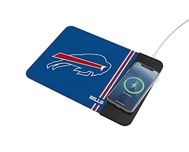 SOAR NFL Wireless Charging Mouse Pad Buffalo Bills