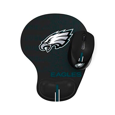 SOAR NFL Wireless Mouse and Mouse Pad Philadelphia Eagles