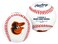 Rawlings MLB Baltimore Orioles Team Logo Baseball White 1