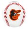 Rawlings MLB Baltimore Orioles Team Logo Baseball White 1