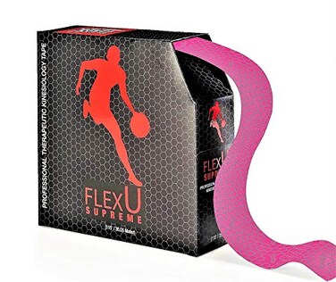 FlexU Kinesiology Tape Bulk Pack preCut Pink