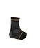 Shock Doctor Compression Knit Ankle Sleeve with Gel Support BlackGrey AdultMedium