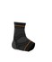 Shock Doctor Compression Knit Ankle Sleeve with Gel Support BlackGrey AdultMedium