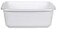 Rubbermaid Rectangle Dishpan Finish White