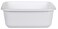 Rubbermaid Rectangle Dishpan Finish White